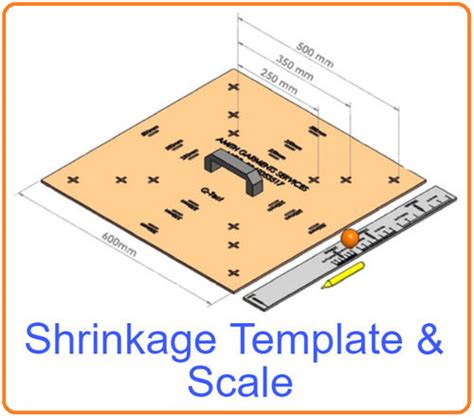 Shrinkage Testing discounter|shrinkage testing template.